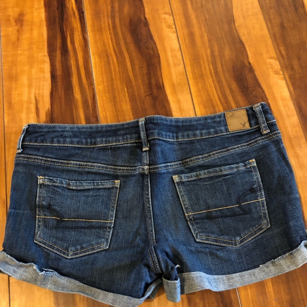 Denim shorts